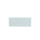 Formby - White Aluminium Flat Top Horizontal Radiator H440mm x W1200mm