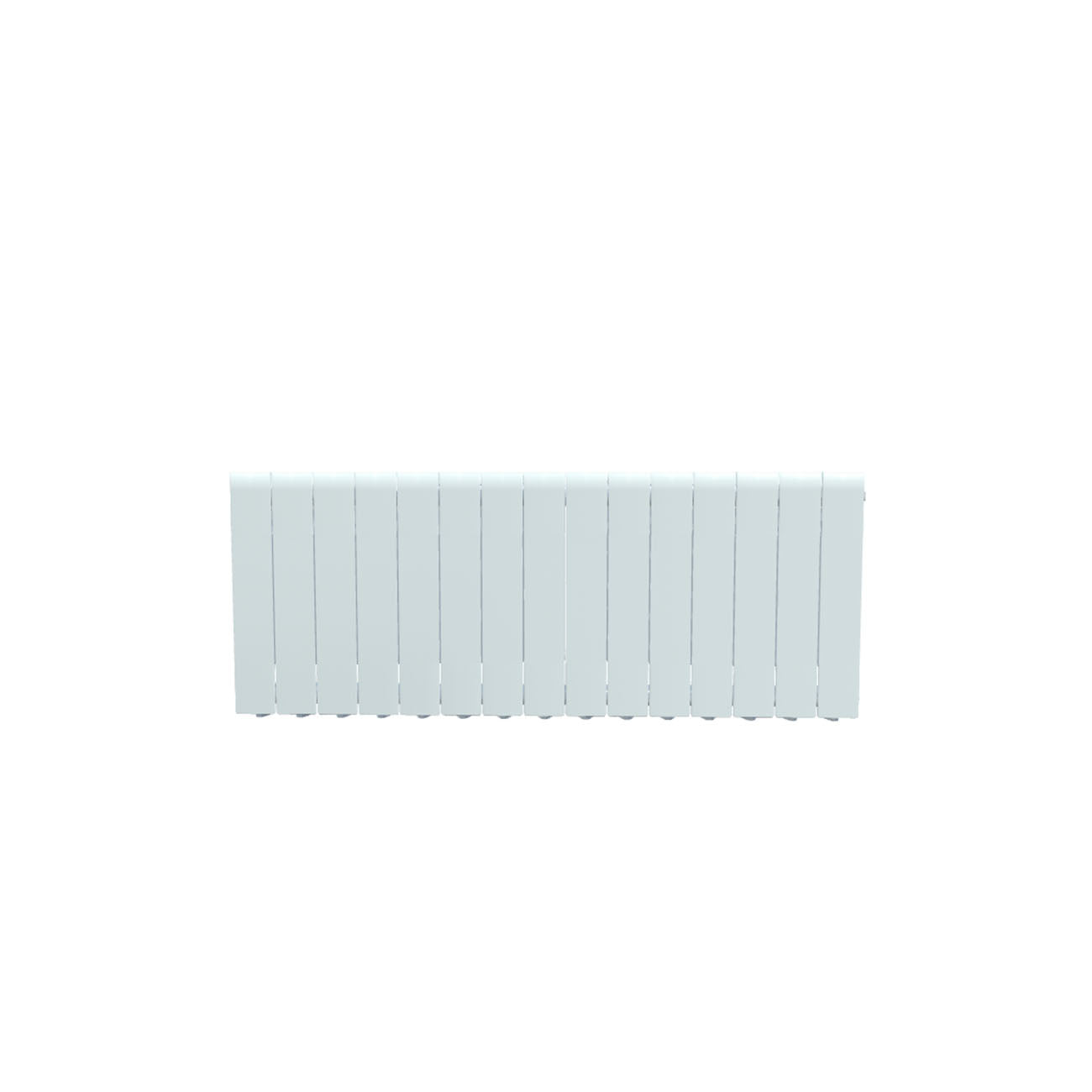 Formby - White Aluminium Flat Top Horizontal Radiator H440mm x W1220mm