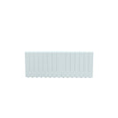 Formby - White Aluminium Flat Top Horizontal Radiator H440mm x W1220mm