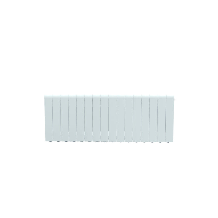 Formby - White Aluminium Flat Top Horizontal Radiator H440mm x W1280mm
