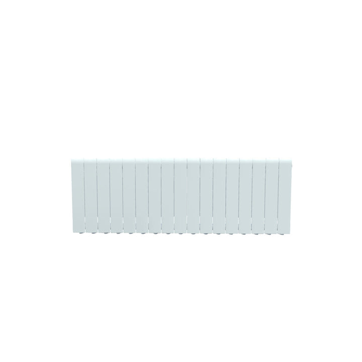 Formby - White Aluminium Flat Top Horizontal Radiator H440mm x W1360mm
