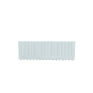 Formby - White Aluminium Flat Top Horizontal Radiator H440mm x W1360mm