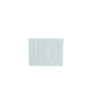 Formby - White Aluminium Flat Top Horizontal Radiator H440mm x W580mm