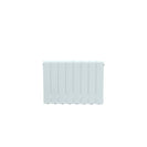 Formby - White Aluminium Flat Top Horizontal Radiator H440mm x W660mm