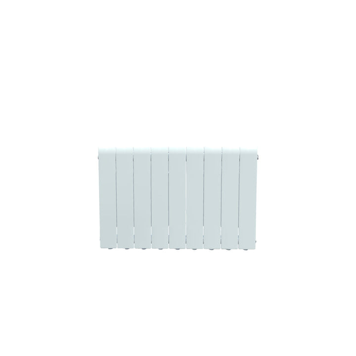 Formby - White Aluminium Flat Top Horizontal Radiator H440mm x W740mm