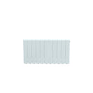 Formby - White Aluminium Flat Top Horizontal Radiator H440mm x W900mm