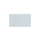 Formby - White Aluminium Flat Top Horizontal Radiator H590mm x W1060mm