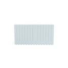 Formby - White Aluminium Flat Top Horizontal Radiator H590mm x W1220mm