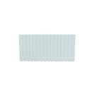 Formby - White Aluminium Flat Top Horizontal Radiator H590mm x W1300mm