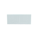 Formby - White Aluminium Flat Top Horizontal Radiator H590mm x W1540mm