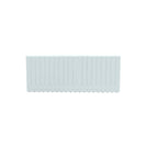 Formby - White Aluminium Flat Top Horizontal Radiator H590mm x W1620mm
