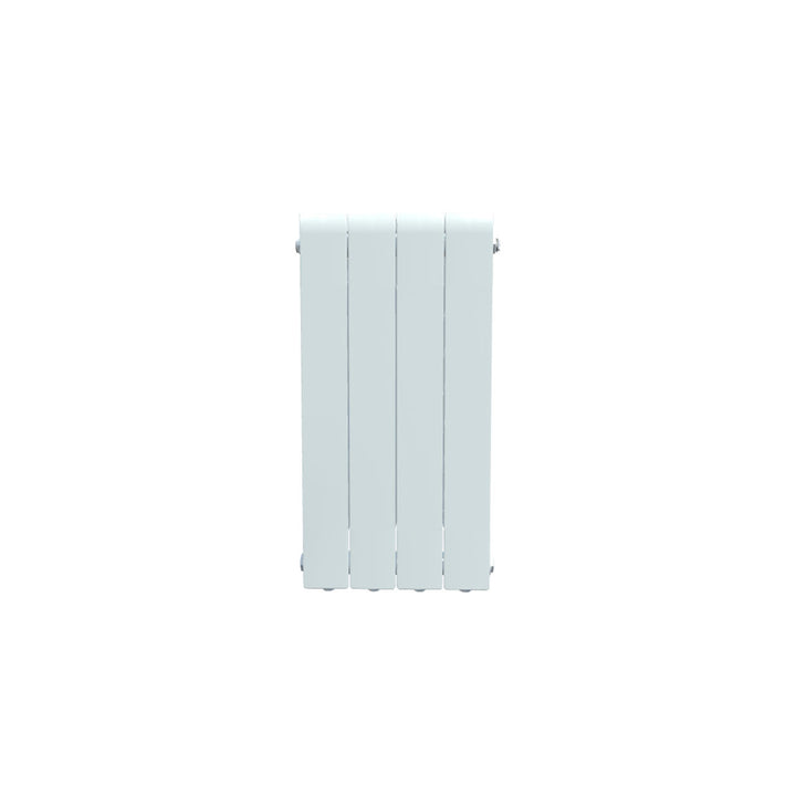 Formby - White Aluminium Flat Top Vertical Radiator H590mm x W340mm