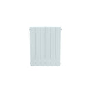 Formby - White Aluminium Flat Top Vertical Radiator H590mm x W500mm
