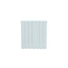 Formby - White Aluminium Flat Top Vertical Radiator H590mm x W580mm