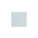 Formby - White Aluminium Flat Top Horizontal Radiator H590mm x W660mm