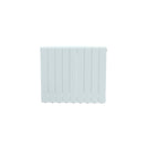 Formby - White Aluminium Flat Top Horizontal Radiator H590mm x W740mm