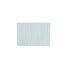 Formby - White Aluminium Flat Top Horizontal Radiator H590mm x W900mm