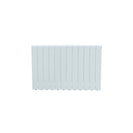 Formby - White Aluminium Flat Top Horizontal Radiator H590mm x W980mm