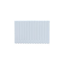 Formby - White Aluminium Flat Top Horizontal Radiator H690mm x W1140mm