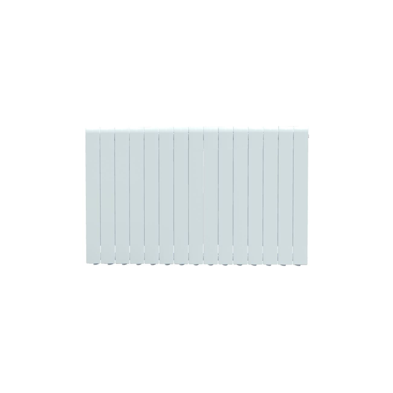Formby - White Aluminium Flat Top Horizontal Radiator H690mm x W1220mm
