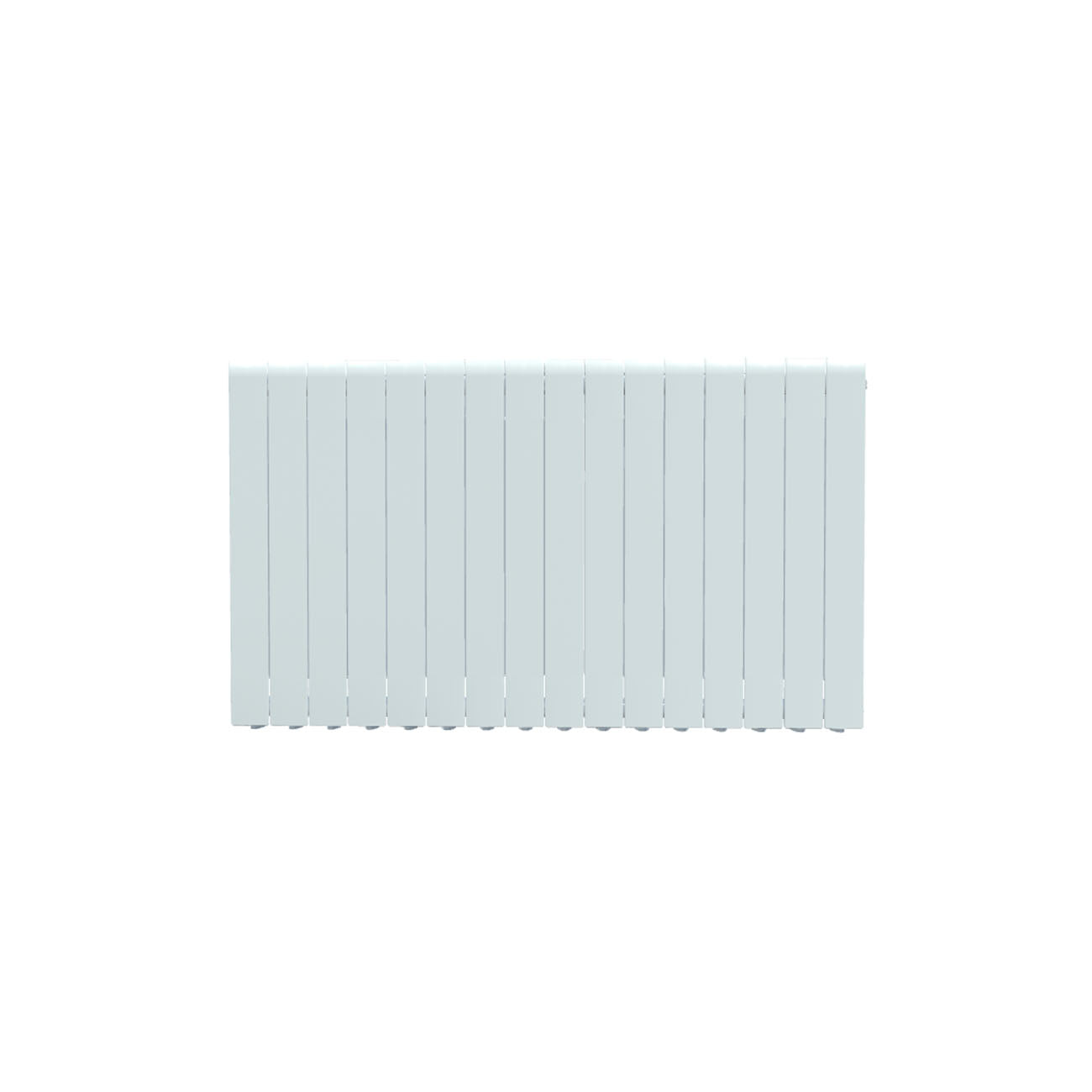 Formby - White Aluminium Flat Top Horizontal Radiator H690mm x W1300mm