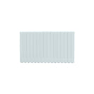 Formby - White Aluminium Flat Top Horizontal Radiator H690mm x W1300mm