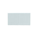 Formby - White Aluminium Flat Top Horizontal Radiator H690mm x W1380mm
