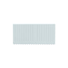 Formby - White Aluminium Flat Top Horizontal Radiator H690mm x W1540mm