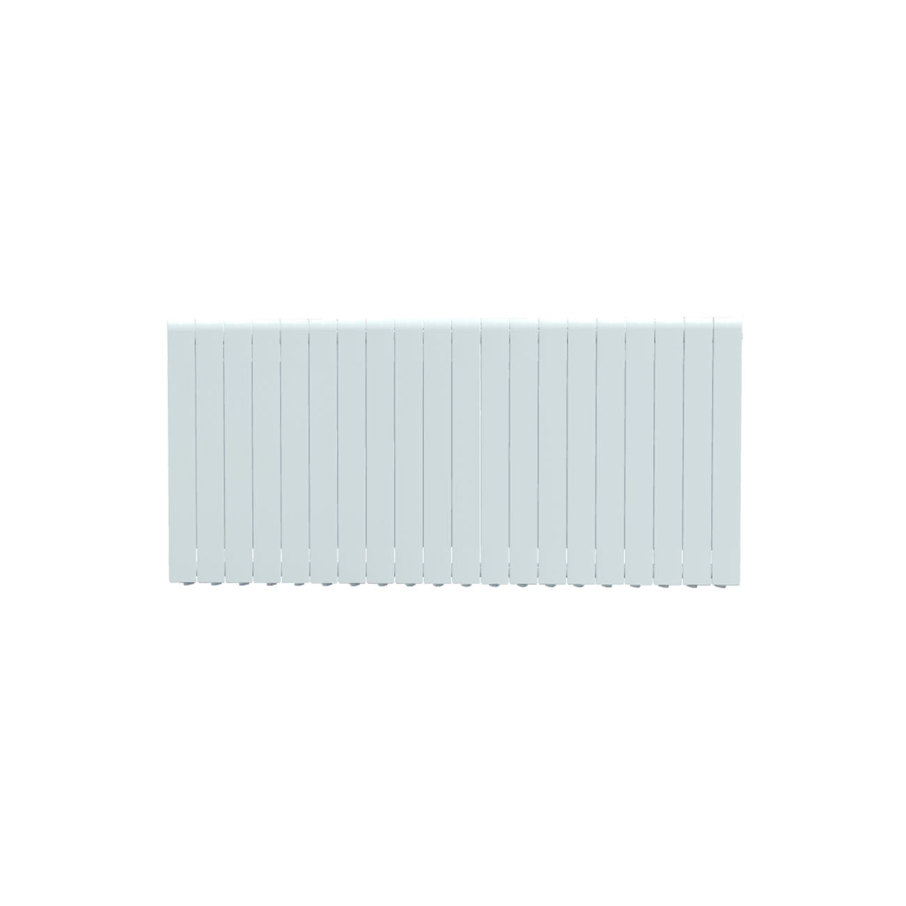 Formby - White Aluminium Flat Top Horizontal Radiator H690mm x W1620mm