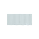 Formby - White Aluminium Flat Top Horizontal Radiator H690mm x W1620mm