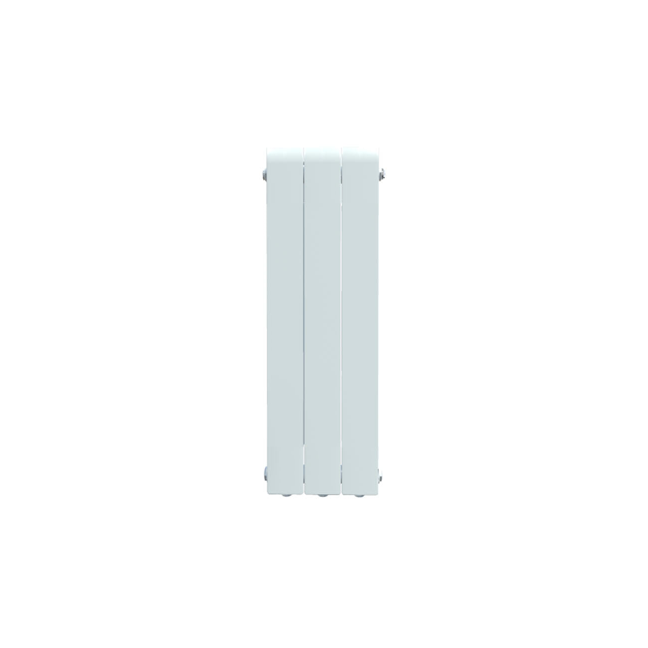 Formby - White Aluminium Flat Top Vertical Radiator H690mm x W260mm