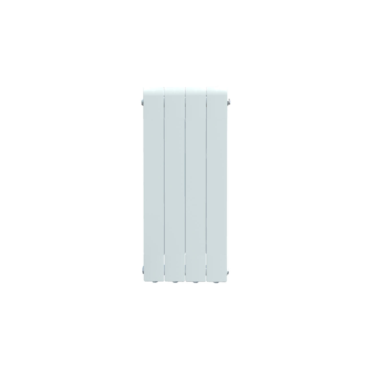 Formby - White Aluminium Flat Top Vertical Radiator H690mm x W340mm
