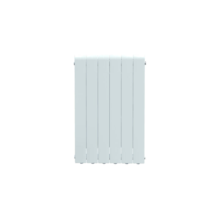Formby - White Aluminium Flat Top Vertical Radiator H690mm x W500mm