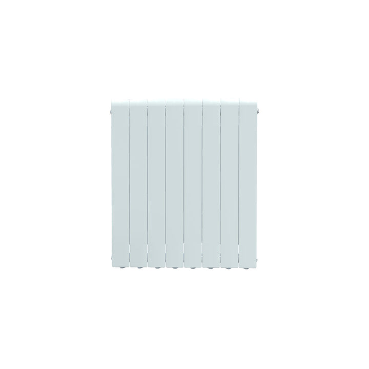 Formby - White Aluminium Flat Top Vertical Radiator H690mm x W660mm
