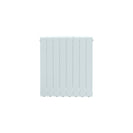Formby - White Aluminium Flat Top Vertical Radiator H690mm x W660mm