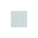 Formby - White Aluminium Flat Top Horizontal Radiator H690mm x W740mm