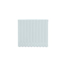 Formby - White Aluminium Flat Top Horizontal Radiator H690mm x W820mm