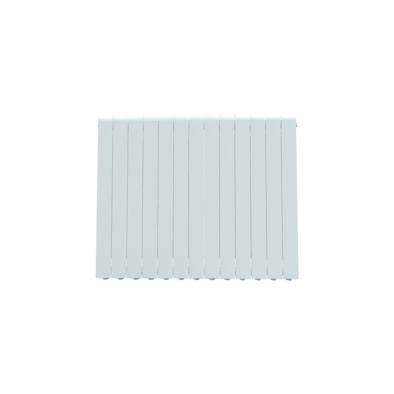 Formby - White Aluminium Flat Top Horizontal Radiator H790mm x W1060mm