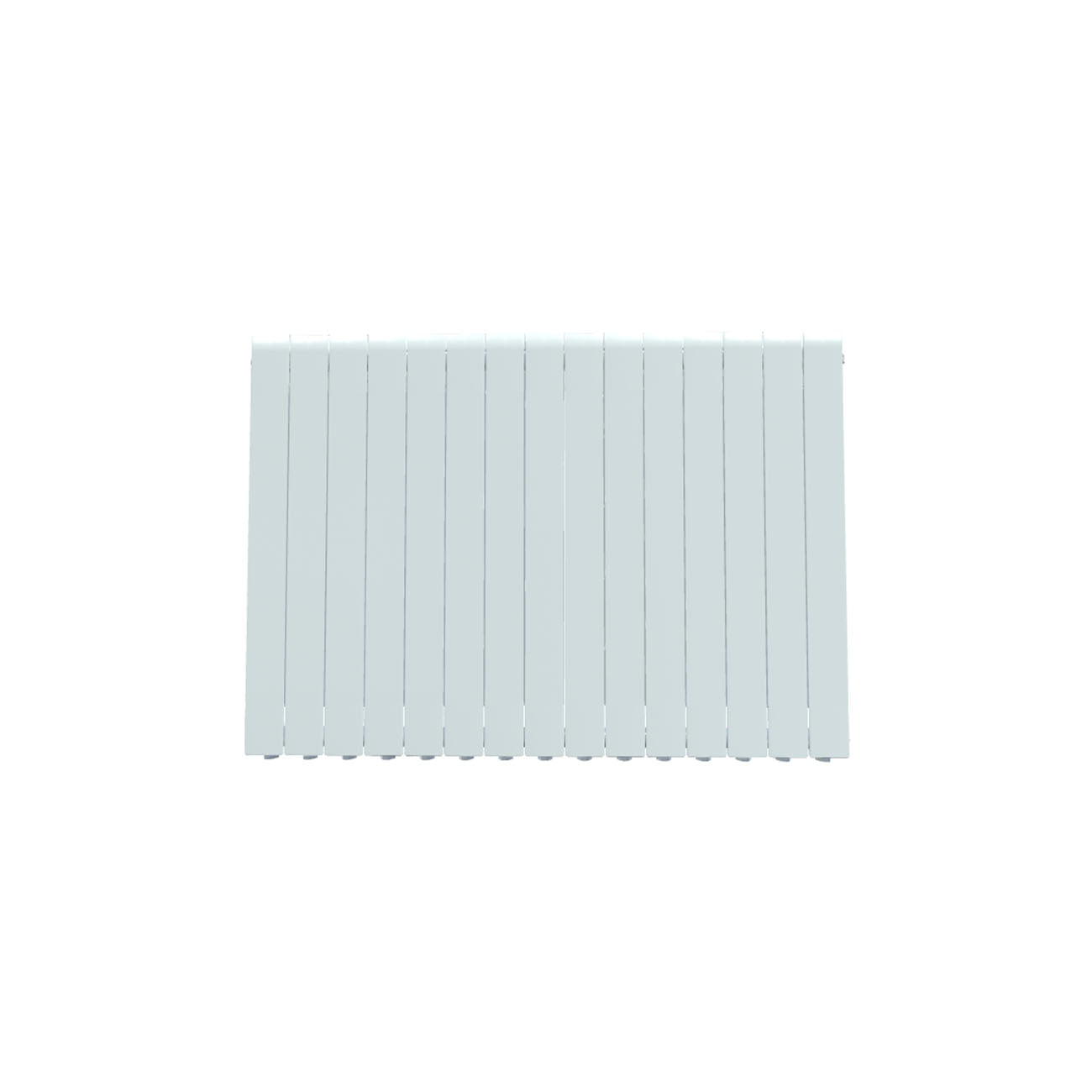 Formby - White Aluminium Flat Top Horizontal Radiator H790mm x W1220mm