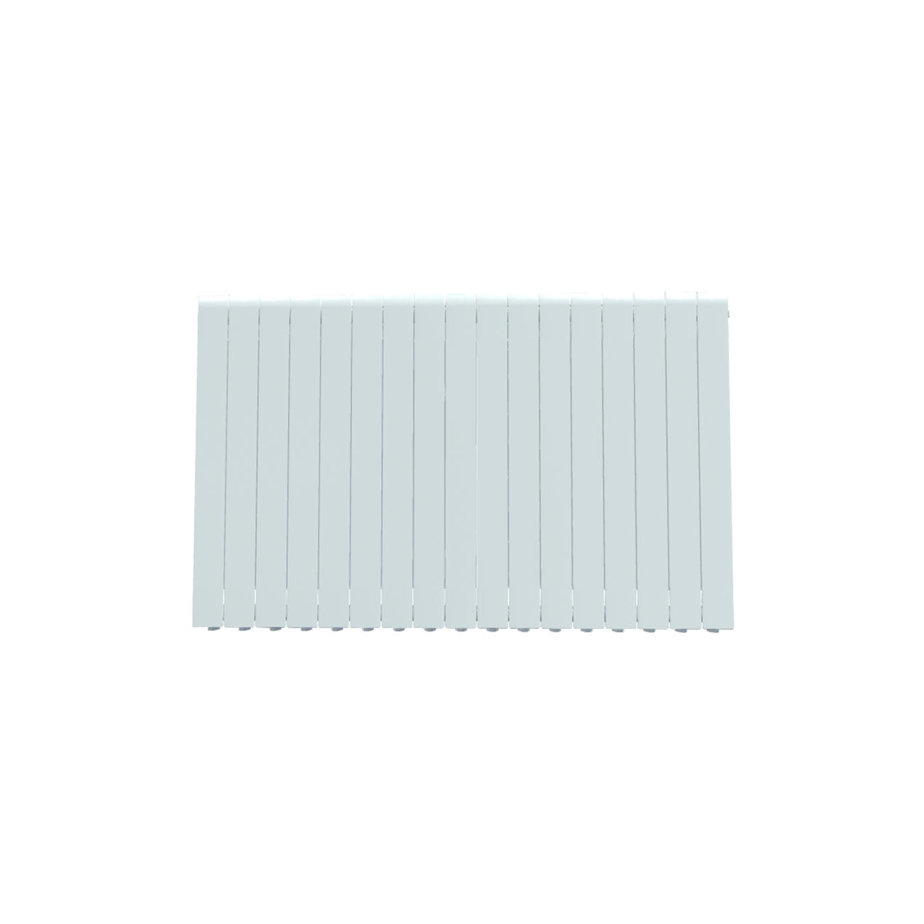 Formby - White Aluminium Flat Top Horizontal Radiator H790mm x W1380mm