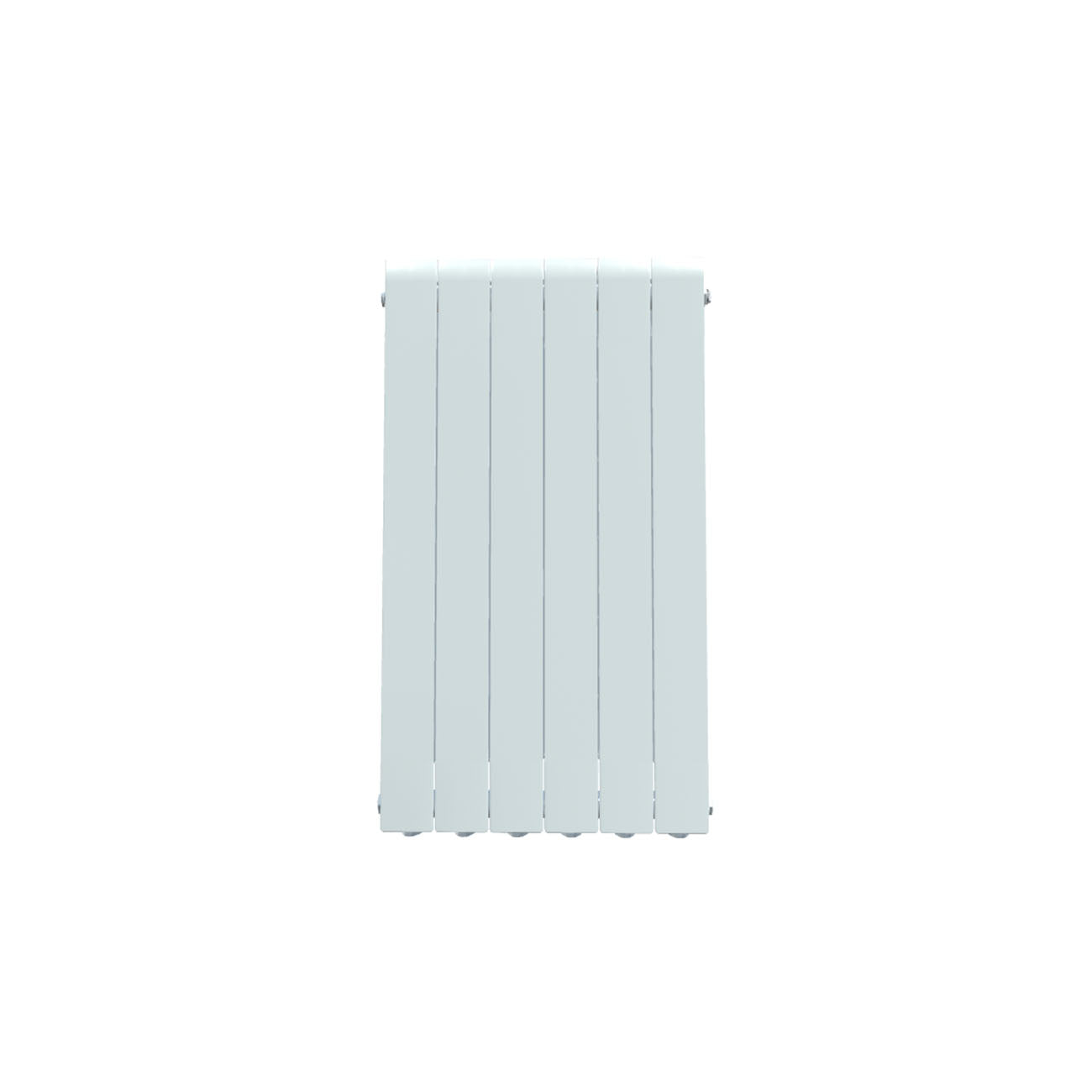 Formby - White Aluminium Flat Top Vertical Radiator H790mm x W500mm
