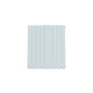 Formby - White Aluminium Flat Top Vertical Radiator H790mm x W740mm