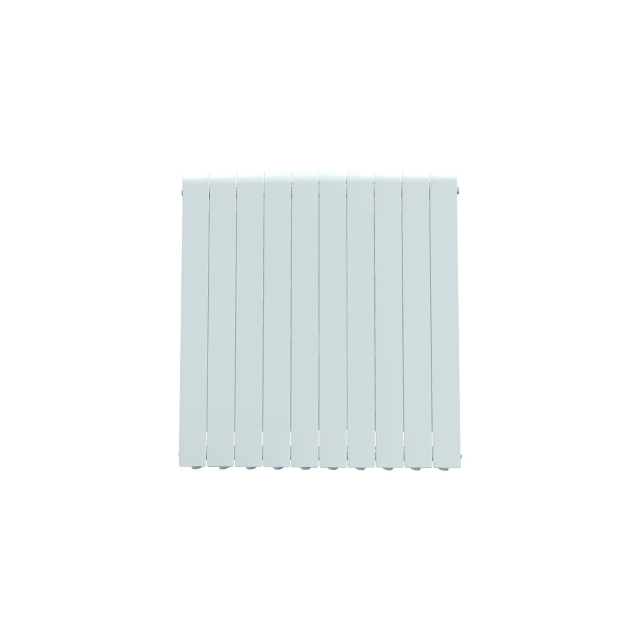 Formby - White Aluminium Flat Top Horizontal Radiator H790mm x W820mm