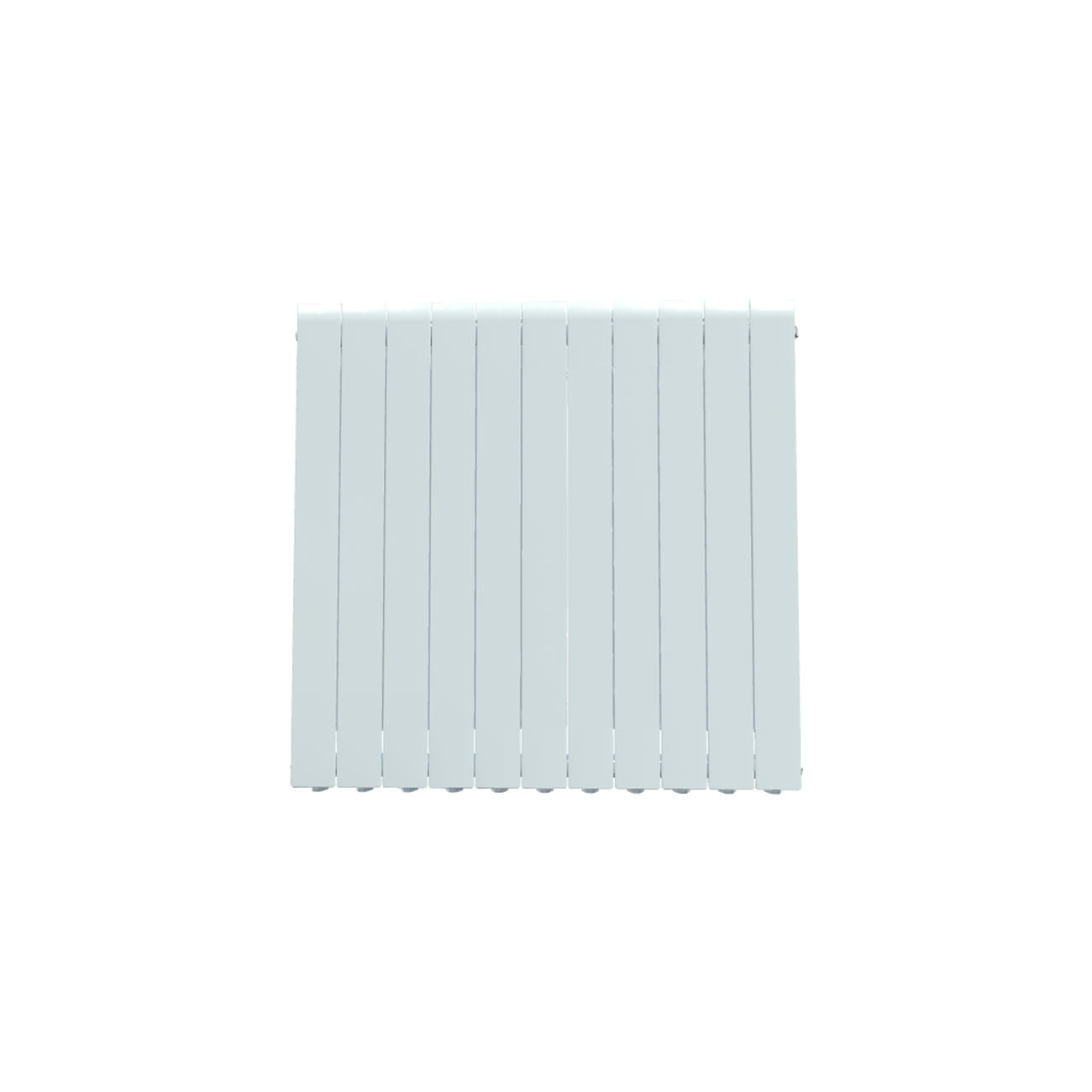 Formby - White Aluminium Flat Top Horizontal Radiator H790mm x W900mm