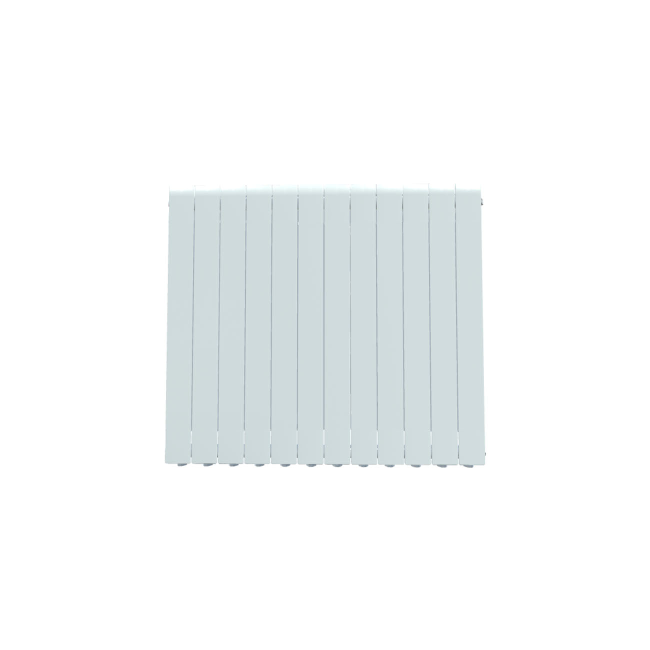 Formby - White Aluminium Flat Top Horizontal Radiator H790mm x W980mm