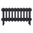 Grace - Astral Grey Dark Cast Iron Column Radiator H300mm x W635mm 4 Column - Wall Hung