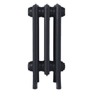 Grace - Astral Grey Dark Cast Iron Column Radiator H450mm x W212mm 4 Column - Wall Hung