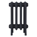 Grace - Astral Grey Dark Cast Iron Column Radiator H450mm x W272mm 4 Column - Wall Hung