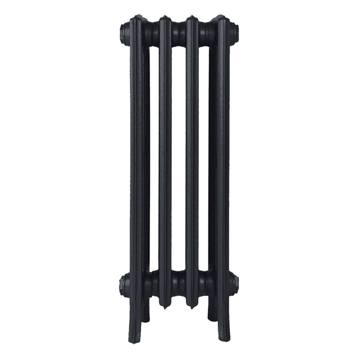 Grace - Astral Grey Dark Cast Iron Column Radiator H700mm x W272mm 4 Column - Wall Hung