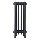 Grace - Astral Grey Dark Cast Iron Column Radiator H700mm x W272mm 4 Column - Wall Hung